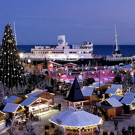 Joli Sur L'étang à Côté Du Marché De Noël * Le Barcarès